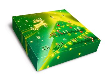 Коробка Адвент под 16 конфет Волшебство, 180х180х30 мм — изображение 3